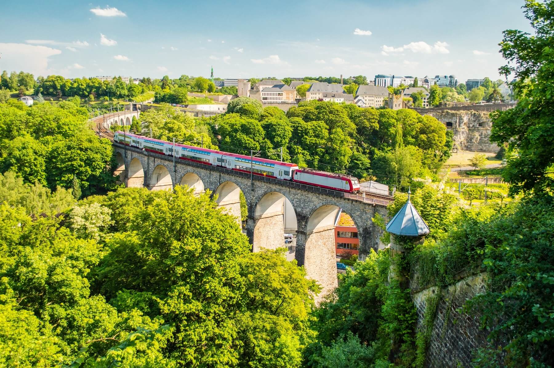 Les transports au Luxembourg  train, bus, cars, voiture